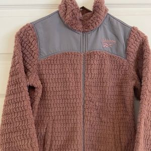 REEBOK GIRLS FAUX FUR JACKET  - NWT